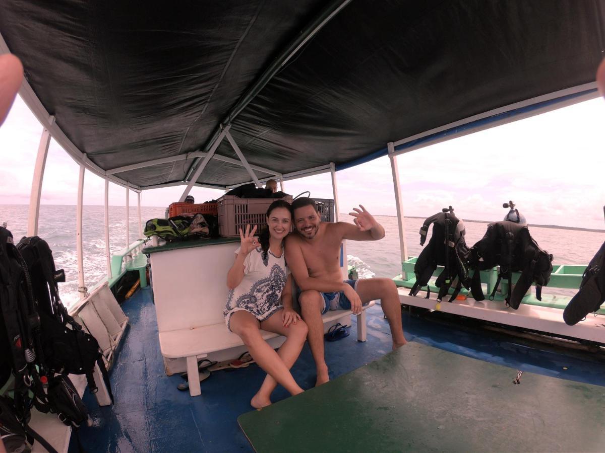 Paul'S Kitchenettes Da Praia & Nemo Dive, Centro De Mergulho Санта-Крус-Кабралія Екстер'єр фото